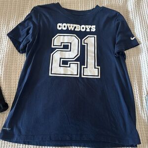 Nike Blue and White Skirt Jersey